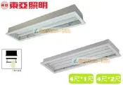 《東亞照明》4尺*2尺/4尺*1尺T8 20W*3三燈、20W*2雙燈LED燈管無塵燈輕鋼架潔淨燈，LED潔淨燈/無塵室