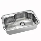 Homebox 好博家 online Store 喜特麗不鏽鋼水槽(塑膠提籠)/JT-A6015
