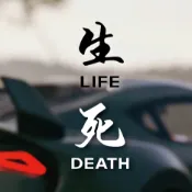 🔥 生死 反光貼紙 改裝車貼 防水 機車貼紙 汽車貼紙 車貼 安全帽貼紙 貼紙 眉燈貼 車擋貼 潮貼 車隊貼 族貼
