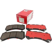 【現貨】布雷博紅皮適合  ZL1 R35 GT-R CTS-V ALCON RC6 P37018N 前輪陶瓷煞車片