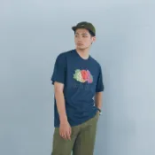 Fruit of the loom『彩色經典Logo T』水果牌 丈青 台灣總代理