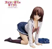 《萌倉庫》【非日版預約】不起眼女主角培育法 加藤惠 安野希世乃 校服 跪姿 約11cm PVC