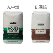 (店+)【Kirkland Signature 科克蘭】科克蘭 精選中焙咖啡豆 義式深焙咖啡豆 咖啡豆 咖啡 1.13公斤