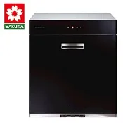 櫻花牌 Q7690 全平面玻璃單門抽取收納臭氧型60cm下崁式烘碗機