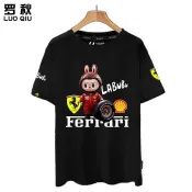 新年衣服 紅牛車隊 Red Bull Racing f1 一級方程式賽車 短袖T恤 情侶t 大尺碼 印花t 五分袖 短袖