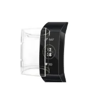(店+)PC透明殼 適用 Fitbit Charge 3 / 4 代 智慧手錶 半包 保護殼 清水套 TPU手錶保護殼 保護套