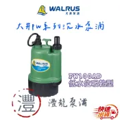 大井泵浦 PW100AD  低水位抽乾型 輕巧型沉水泵 抽水馬達 沉水馬達 水龜 洗水塔