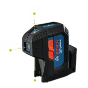 BOSCH博世 GPL3G 綠光雷射水平儀 30M 綠光3點雷射儀 可靠牆壁吊線 PLS3G同級