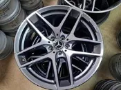 阿傑原廠鋁圈19吋5孔112BENZ 賓士 GLC X253 前後配 AMG 海星框 大餅 C300 C250 E300