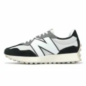 ACS跨運動 New Balance NB 休閒鞋 327 男鞋 女鞋 黑 灰質 麂皮 復古 NB