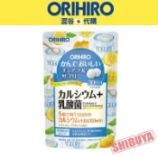澀谷🇯🇵代購【現貨△免運▽開發票】日本 ORIHIRO咀嚼錠 鈣+乳酸菌 (檸檬優格口味/30日份150粒)