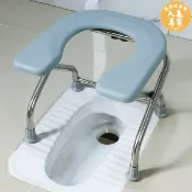 萬品達商貿 馬桶凳 蹲便器 折疊孕婦坐便椅老人坐便器家用不鏽鋼大便椅行動馬桶凳蹲坑廁所凳
