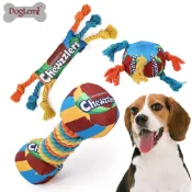 DOGLEMI 彩虹扭扭糖果玩具 狗狗玩具 磨牙耐咬發聲玩具 寵物玩具 磨牙玩具 耐咬玩具 犬用玩具