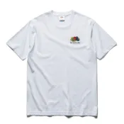 Fruit of the loom『1987左胸復古T』水果牌 白.丈青.土耳其藍.藍寶石.卡棕色 台灣總代理