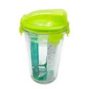 金卡價174 二手Glasslock 強化玻璃微波隨行杯 500ML 381100001222 02