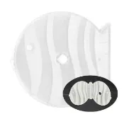 【臺灣製造】單片裝5mm摔不破霧透PP魚型CD盒/DVD盒/光碟盒(50個)