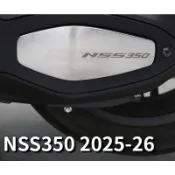 適用於NSS350傳動裝飾蓋，不鏽鋼材質，FORZA350機車發動機保護蓋
