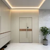鑄鋁門防盜門進戶門入戶門子母門家用門安全門一門一景非標定製門