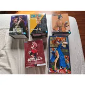 正版全新 公仔 日版 金證 海賊王 航海王 艾斯 娜美 基德 蕾貝卡 出清