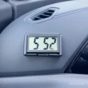 時鍾 通用時鍾 迷你 時鍾 電子錶 時 鍾 戶外上學看時間 車載兩用式電子錶學生學習考試適用迷你靜音大數字小時鍾簡約便攜