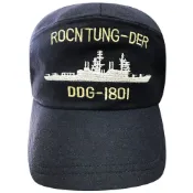*KP軍品*國軍紀念小帽_軍便帽_海軍帽子A144-1801基隆軍艦-唐德 尼帽