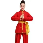 【熱舞服裝】打鼓服舞龍舞獅錶演服男女生秧歌服裝腰鼓武術練功服演出服服裝錶