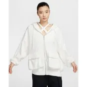 【NIKE 耐吉】連帽外套 運動外套 休閒外套 夾克 女款 AS W NSW DANCE OS FZ HDY 白色(FV7516133)