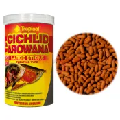 呆呆水族~Tropical 德比克 - 高蛋白龍魚、中大型魚成長飼料 (小粒/大粒) 龍魚 大型魚 慈鯛 花羅漢