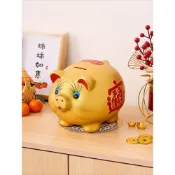 (店+)喜可xekoro存錢筒只進不出大容量金豬兒童儲蓄儲存小豬男孩女孩