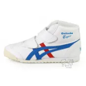新竹兩隻老虎親子舘 ASICS 亞瑟士 Onitsuka Tiger 高筒 經典 藍白 魔鬼氈 中童鞋 NO.R3084