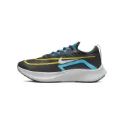 (店+)【NIKE 耐吉】CT2392-003 Nike Zoom Fly 4 疾速泡棉防滑透氣支撐平衡回彈 低幫 碳板 馬拉松訓練長跑跑步鞋 男款 黑藍 nike男鞋 男運動鞋
