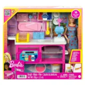 【現貨*】MATTEL Barbie 芭比娃娃 芭比點心咖啡廳組合