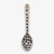 【波蘭陶】SOLO歐洲家居 正版原裝 波蘭原廠手繪 CA 16CM 湯匙 餐具 黑貓遊蹤系列