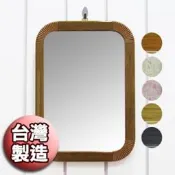 【PChome 24h購物】台灣製造 自然紋路邊框壁鏡/掛鏡(34x24cm)
