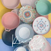 協貿國際日用品生活12館 陶瓷盤子個性日式餐具西餐盤創意家用菜盤圓形牛排盤餐盤深盤淺盤