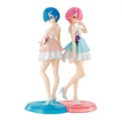 🌀日版客🌀 日版 RE:從零開始的異世界生活 Serenus couture 雷姆 拉姆 禮服 景品 公仔