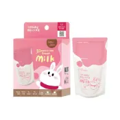 (店+)【US BABY 優生】小米兔3D曲線母乳冷凍袋-60ml/20入(母乳冷凍袋)