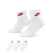 NIKE U NK NSW EVERYDAY ESSENTIAL AN 白 襪子 短襪 3雙組-DX5074911
