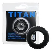台灣情趣大聯盟-TITAN猛男環型矽膠環(藍)-1入~617115000000