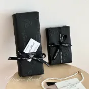 七夕浮雕紙薔薇花開 立體壓紋 小香風金屬邊山茶花印花 凹凸設計 禮品紙 藝術紙 花禮設計浪漫玫瑰花 情人節生日裝飾卡片