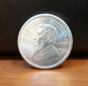 2022 南非克魯格 銀幣 1oz 999純銀 含保護殼 South Africa silver coin
