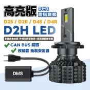 D2H LED|保固一年D2S/D2R/D4S/D4R原車直上免裝安定器D2S D2C D4S D4C HID大燈升級