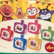 『現貨』日本 正品 麵包超人 方形 收納包 拉鍊包 零錢包 隨身包 收納袋 細菌人 紅精靈 起司狗狗 藍精靈 非賣品