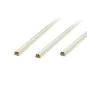 【現貨】壓條線槽 壓線條 配線槽 電話配線槽-乳白TC 電話配線槽 kss線槽 藏線壓條 電線遮擋條 興雲網購旗艦店