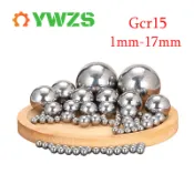 1mm-17mm GCR15 高精度軸承鋼球 - 用於動力傳輸自行車滑動部件的實心金屬滾子軸承球組 2mm 2.5mm 