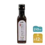 【陽信商店街】【護生】有機台灣原生種黑豆蔭油膏 210ml (12入/箱)