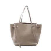 【DOKODEMO】【二手】Celine CELINE Phantom 小號托特包，灰褐色皮革，女士，二手 B
