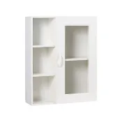 【澄品】塑鋼浴室吊櫃-緩衝門片 桃園以北免運 偏遠除外(寬64深21.5高80)