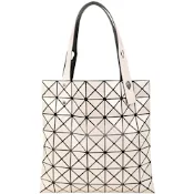 ISSEY MIYAKE PRISM 三宅一生 BAOBAO 7x7亮面幾何手提托特包(裸膚)