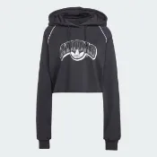 【adidas 愛迪達】短版連帽上衣 帽T 女 - Originals IT9772